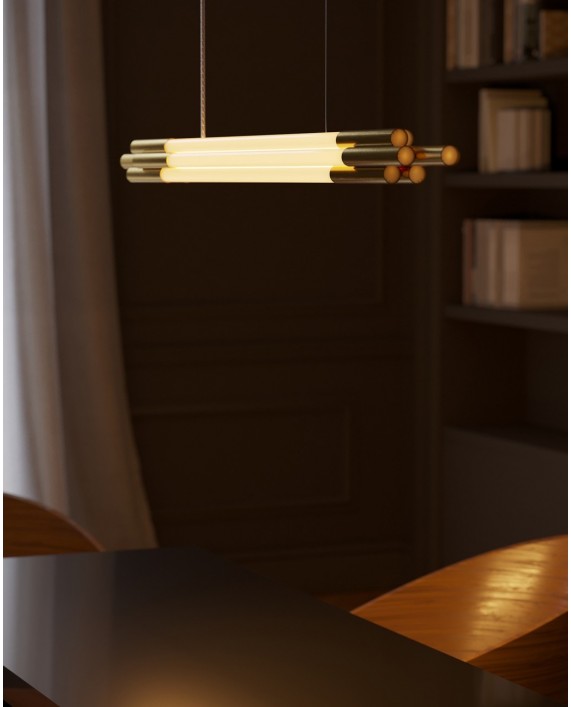 DCW éditions Org Horizontal Pendant Lamp